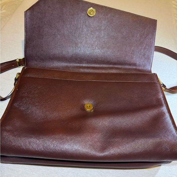 Crown south Maroon/Brown Messenger Bag - Picture 2 of 5